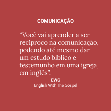 English With The Gospel  Curso de Inglês – Curso de inglês gospel